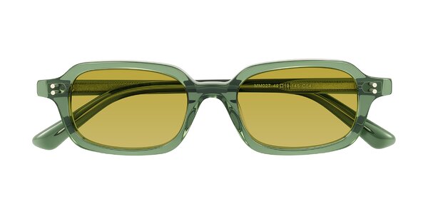 Front of Eustis in Transparent Green