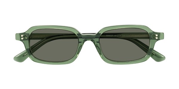Front of Eustis in Transparent Green