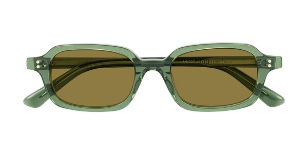 Front of Eustis in Transparent Green