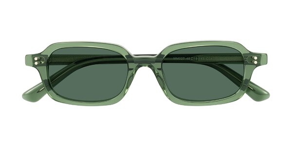 Front of Eustis in Transparent Green