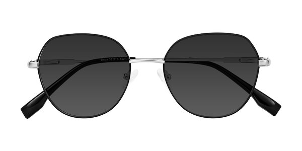 Front of Deva in Black/Silver