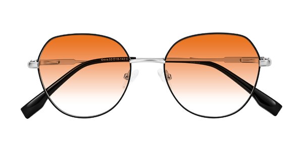 Front of Deva in Black/Silver