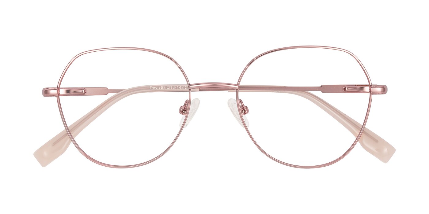 Deva - Rose Gold Eyeglasses