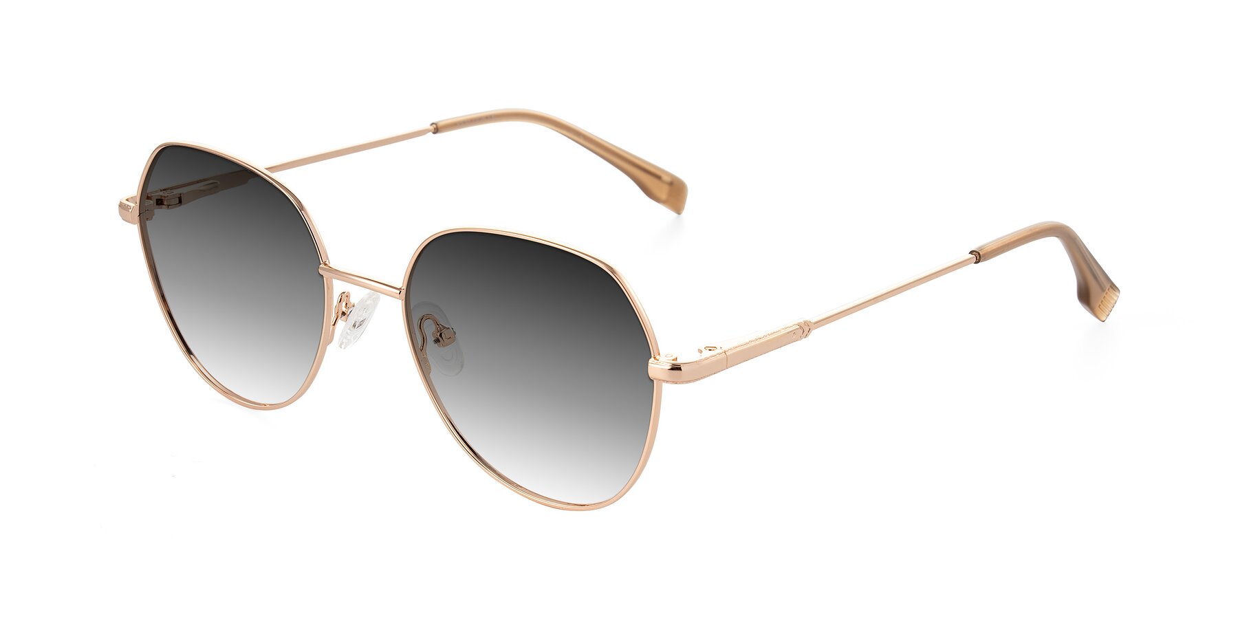 Angle of Deva in Gold with Gray Gradient Lenses