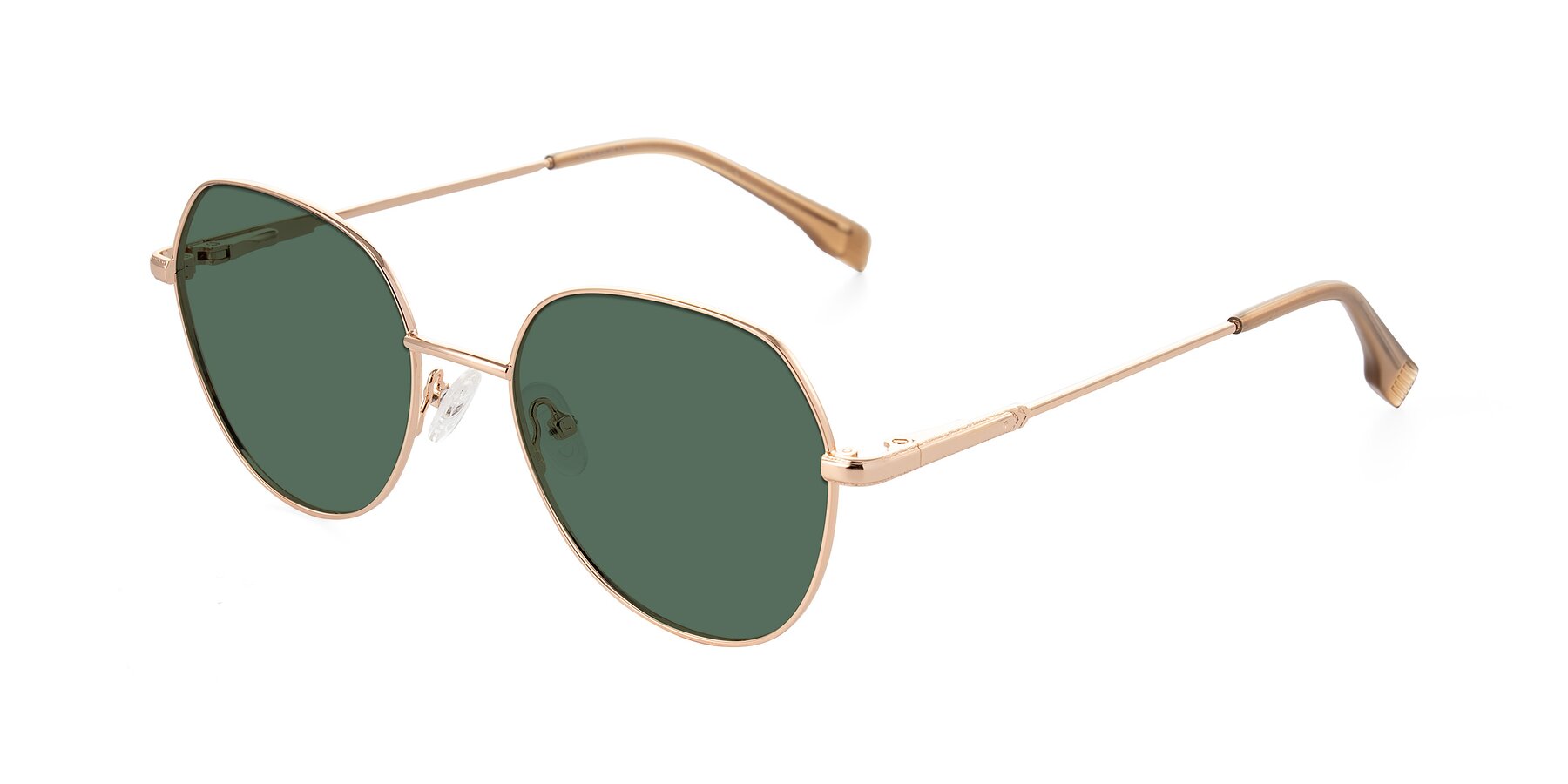 Angle of Deva in Gold with Green Polarized Lenses