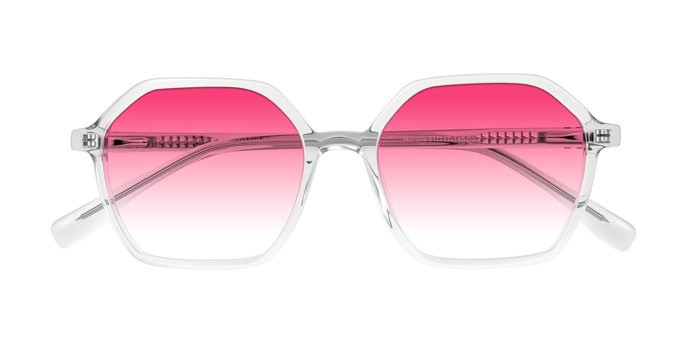 Hortale - Clear Gradient Sunglasses