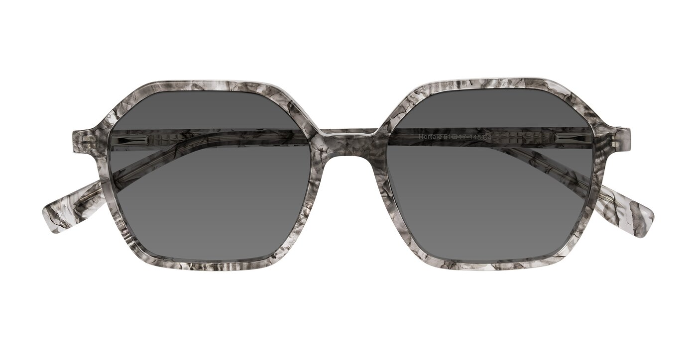 Hortale - Gray Tortoise Tinted Sunglasses