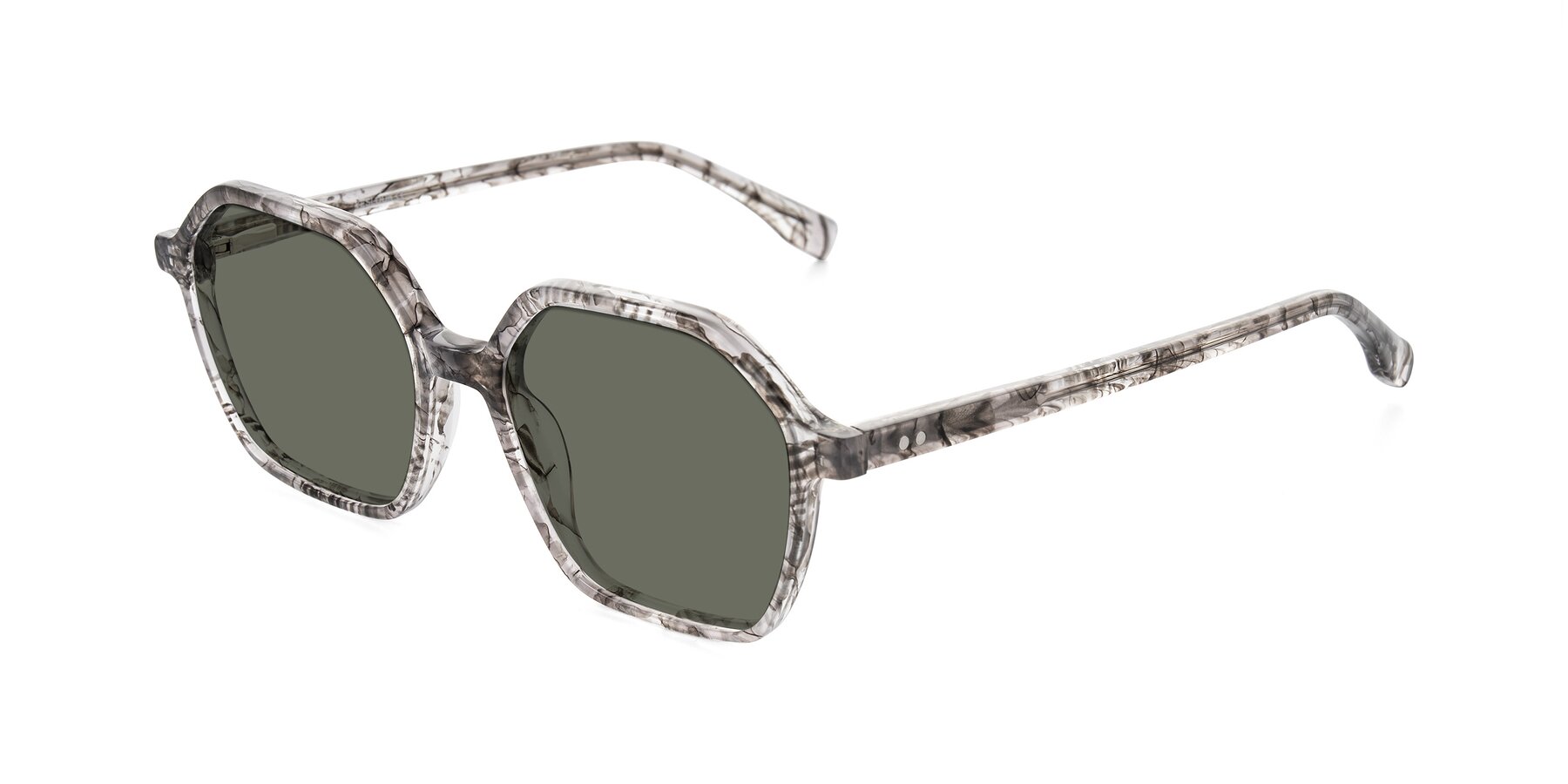 Angle of Hortale in Gray Tortoise with Gray Polarized Lenses