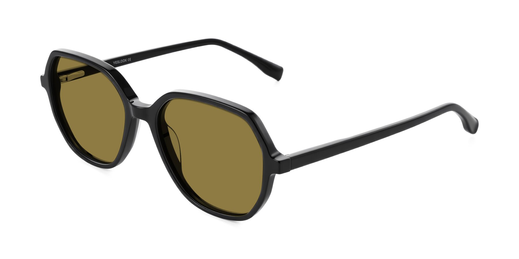 Angle of Avenite in Black with Brown Polarized Lenses