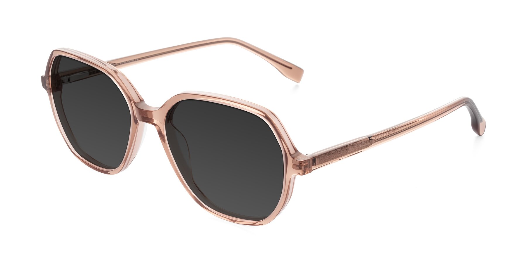 Angle of Avenite in Light Brown with Gray Tinted Lenses