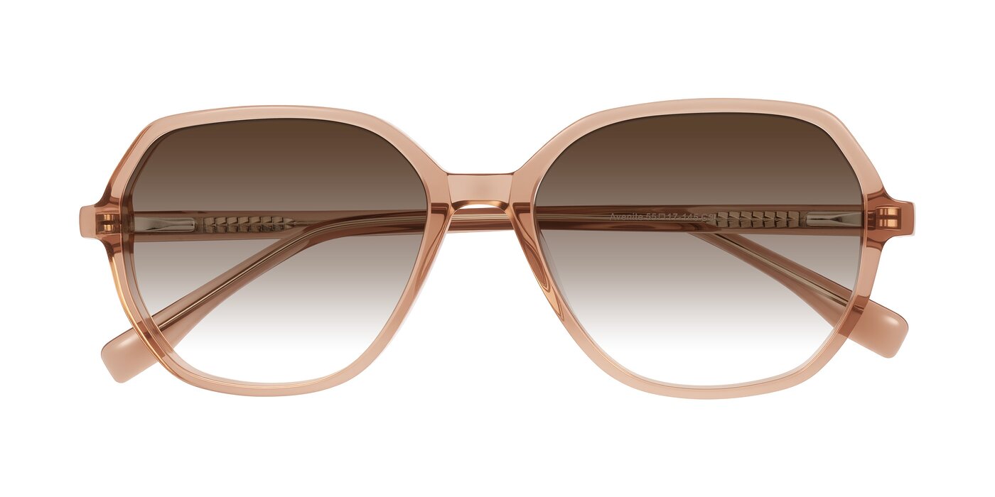 Avenite - Light Brown Gradient Sunglasses