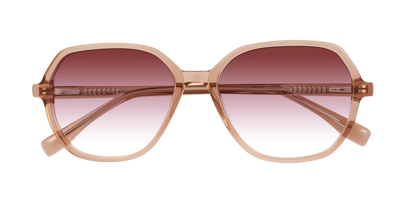 Avenite - Light Brown Gradient Sunglasses