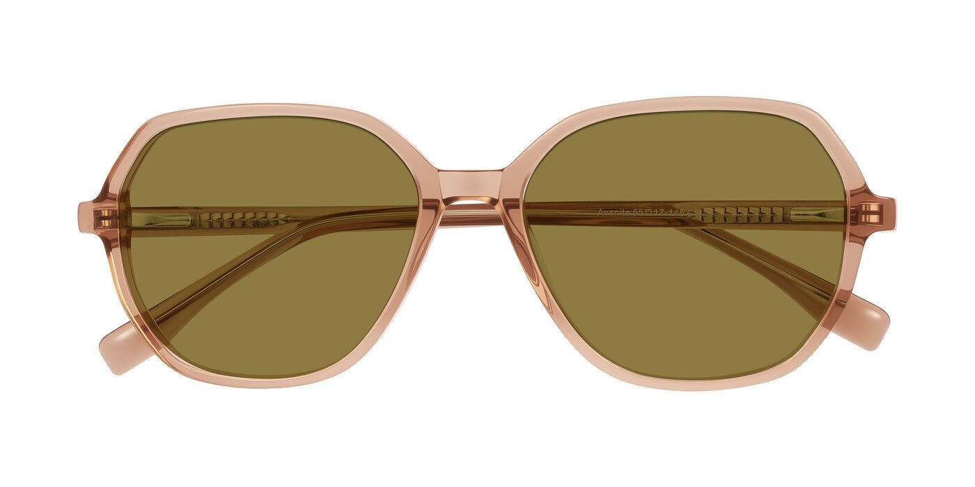 Avenite - Light Brown Polarized Sunglasses