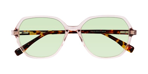 Front of Avenite in Pink/Tortoise