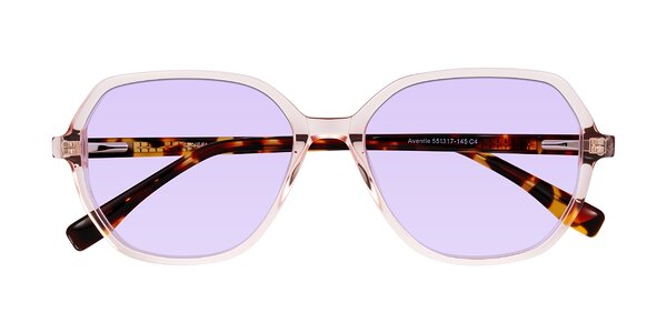 Front of Avenite in Pink/Tortoise