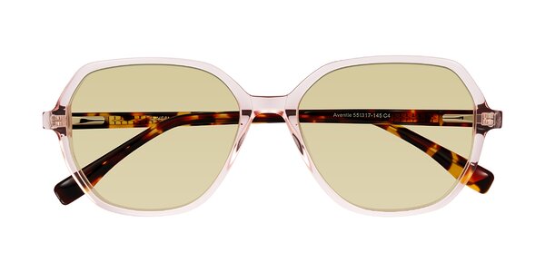 Front of Avenite in Pink/Tortoise