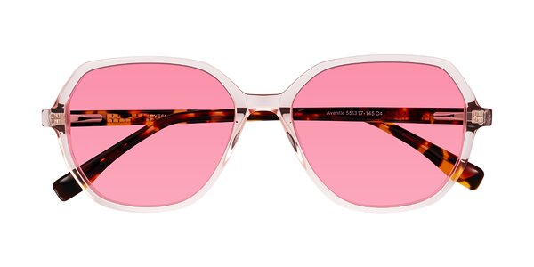 Front of Avenite in Pink/Tortoise