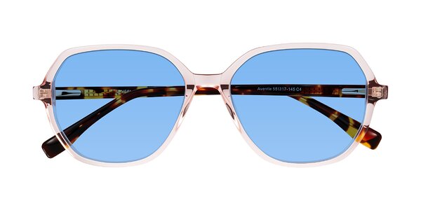 Front of Avenite in Pink/Tortoise