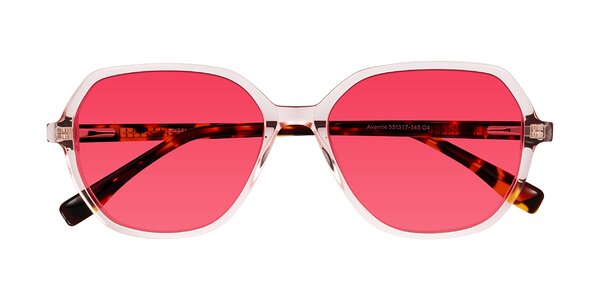 Front of Avenite in Pink/Tortoise