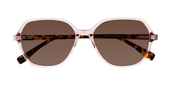 Front of Avenite in Pink/Tortoise