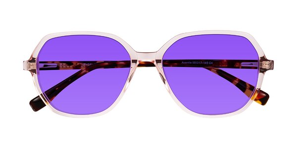 Front of Avenite in Pink/Tortoise