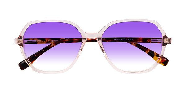 Front of Avenite in Pink/Tortoise