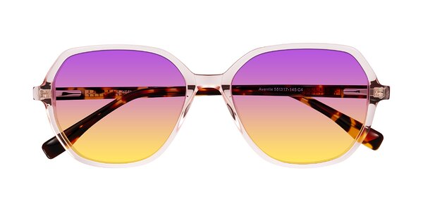 Front of Avenite in Pink/Tortoise