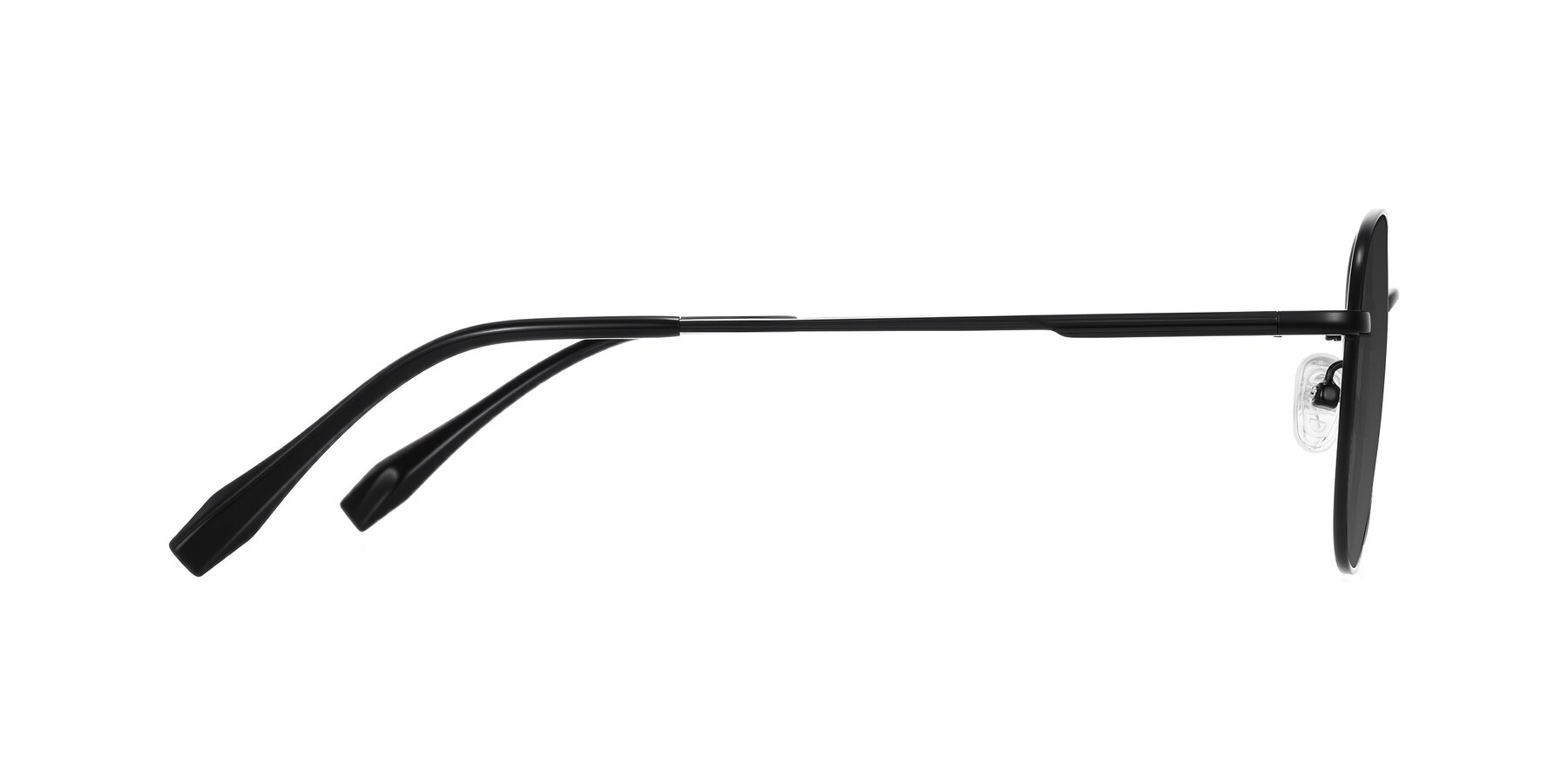 Side of Inver in Black with Gray Tinted Lenses