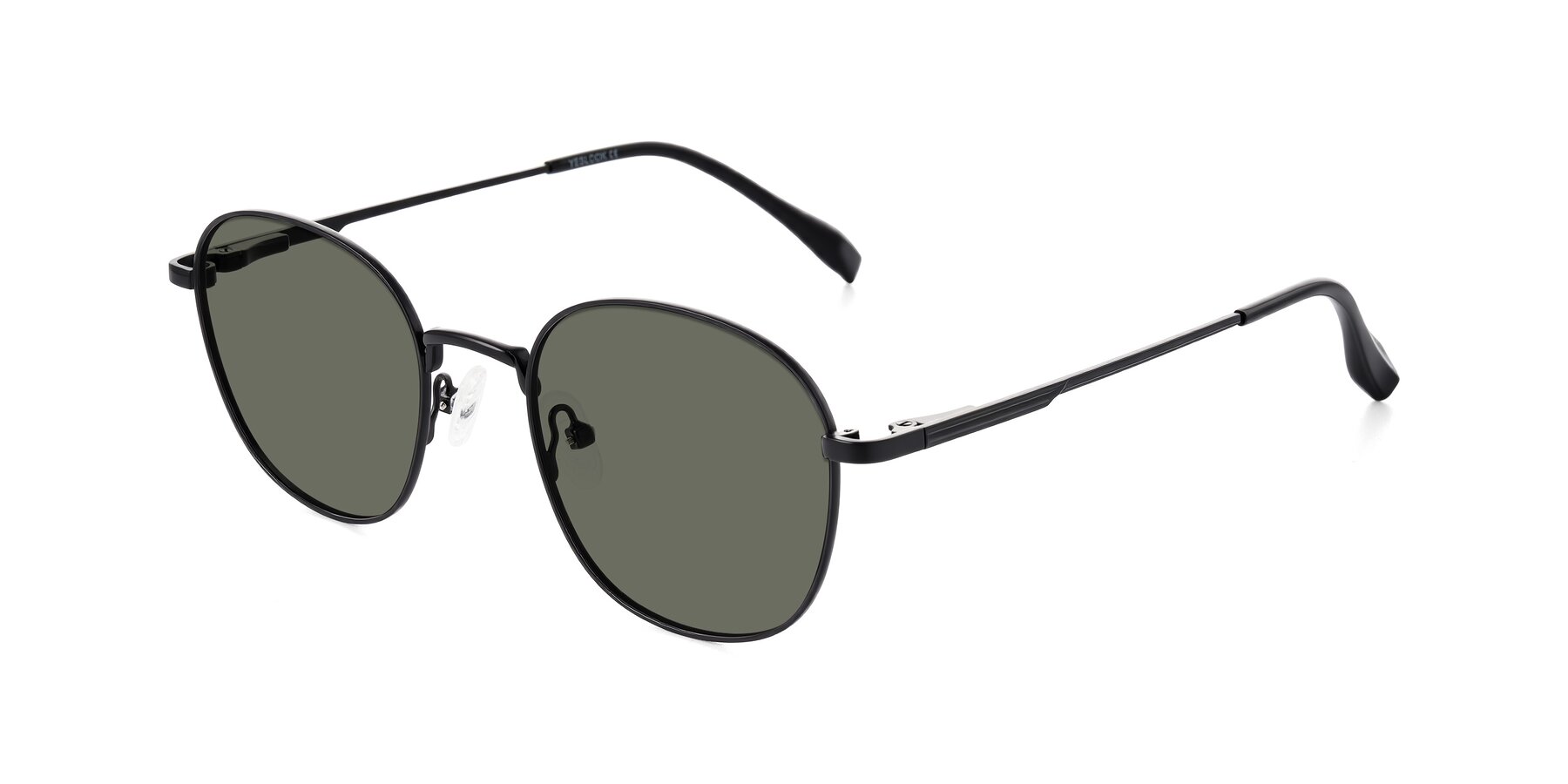 Angle of Inver in Black with Gray Polarized Lenses