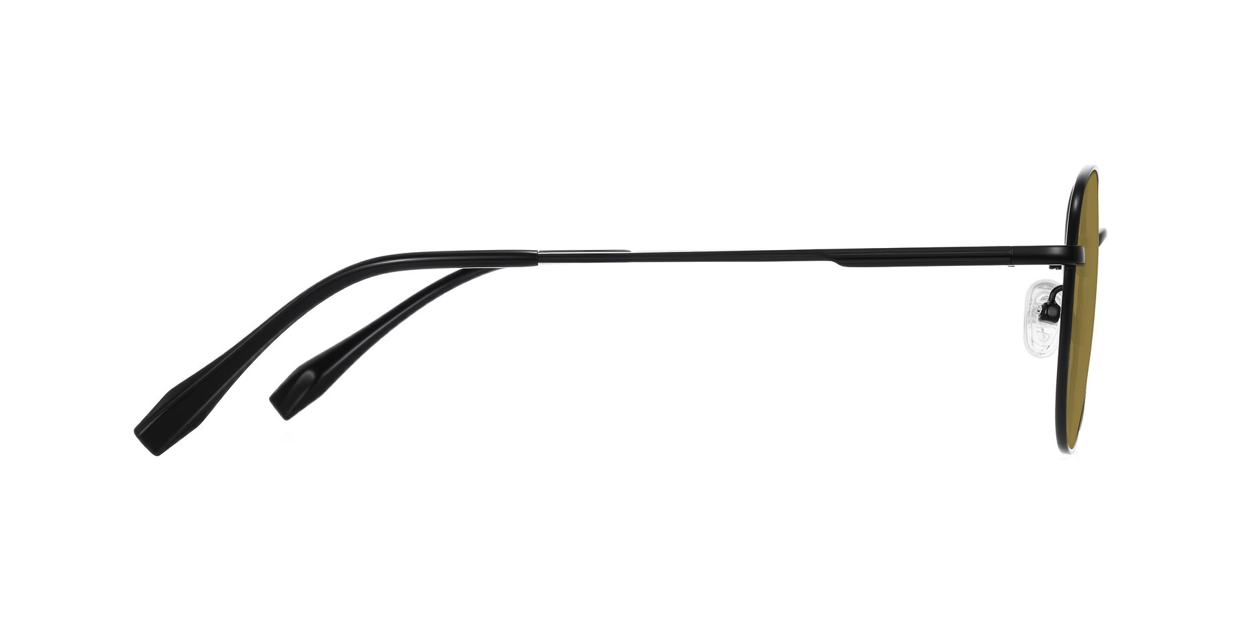 Side of Inver in Black with Brown Polarized Lenses