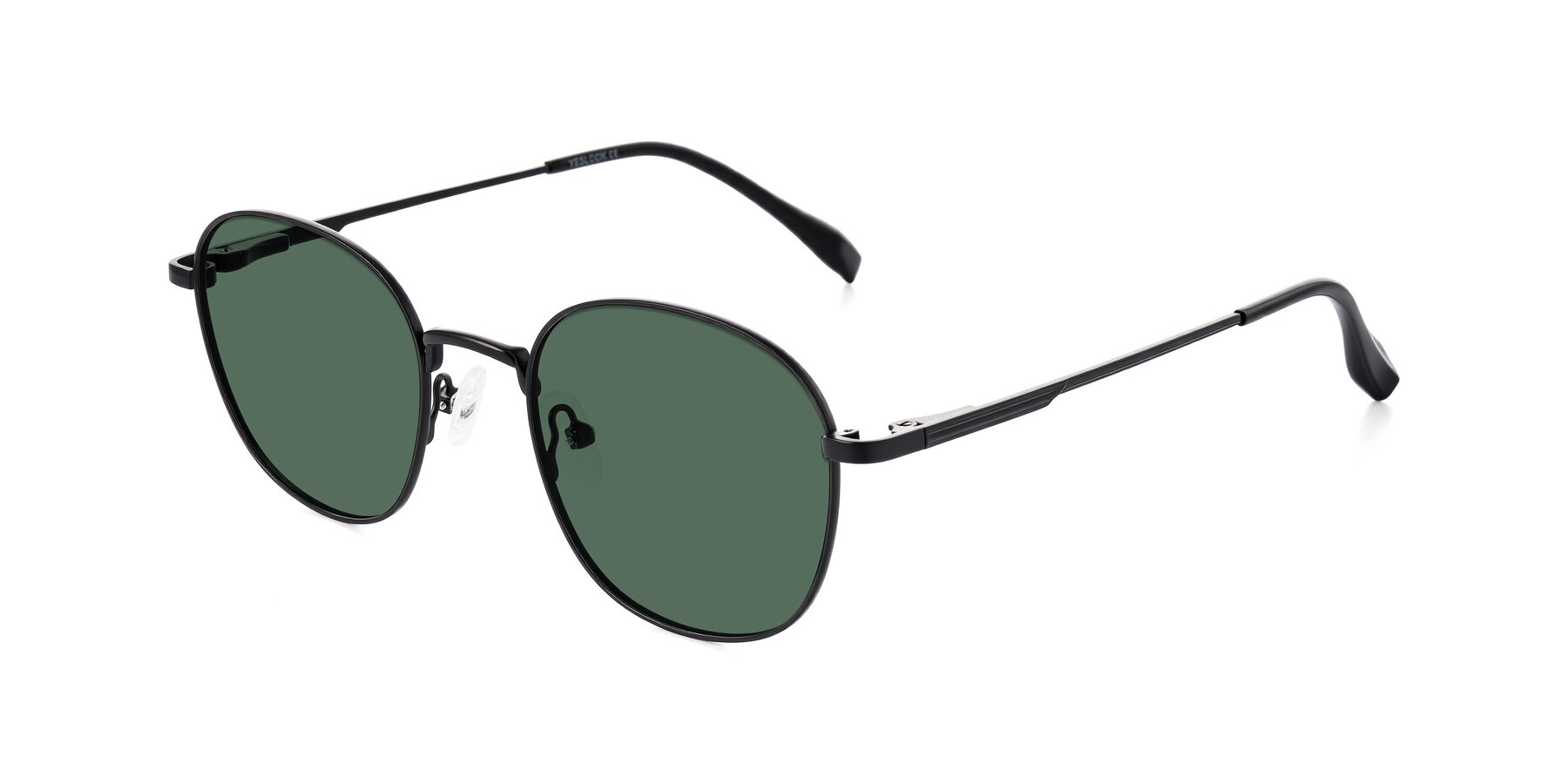 Angle of Inver in Black with Green Polarized Lenses