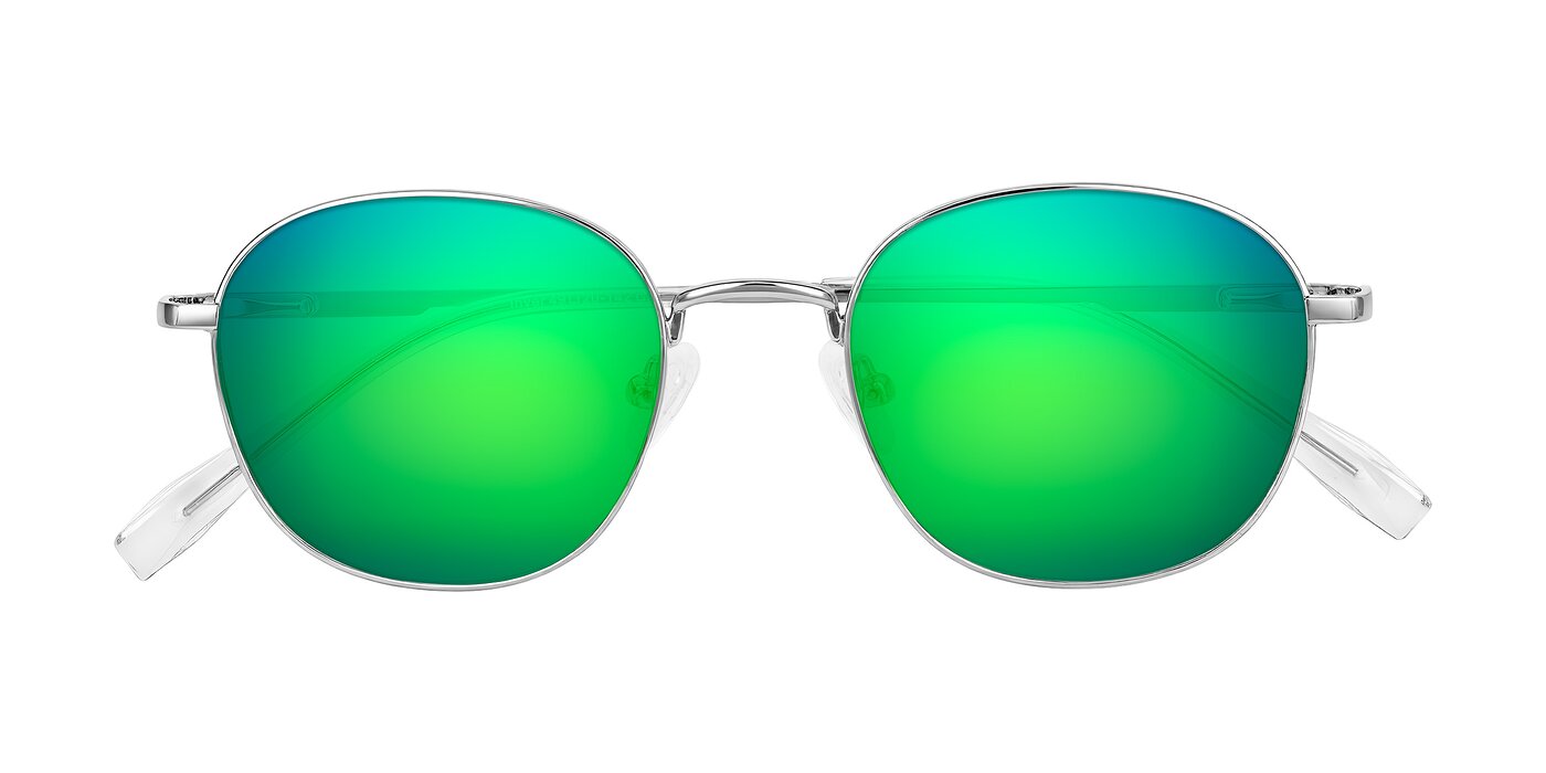 Inver - Silver Flash Mirrored Sunglasses