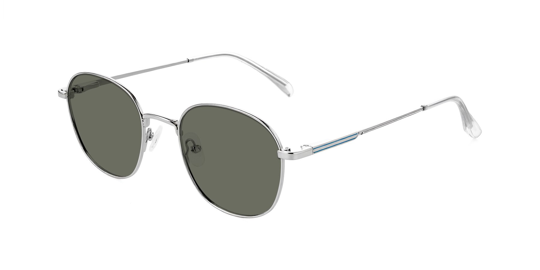 Angle of Inver in Silver with Gray Polarized Lenses