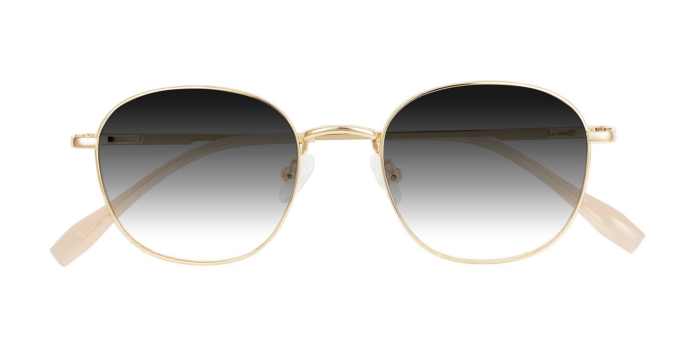 Inver - Gold Gradient Sunglasses
