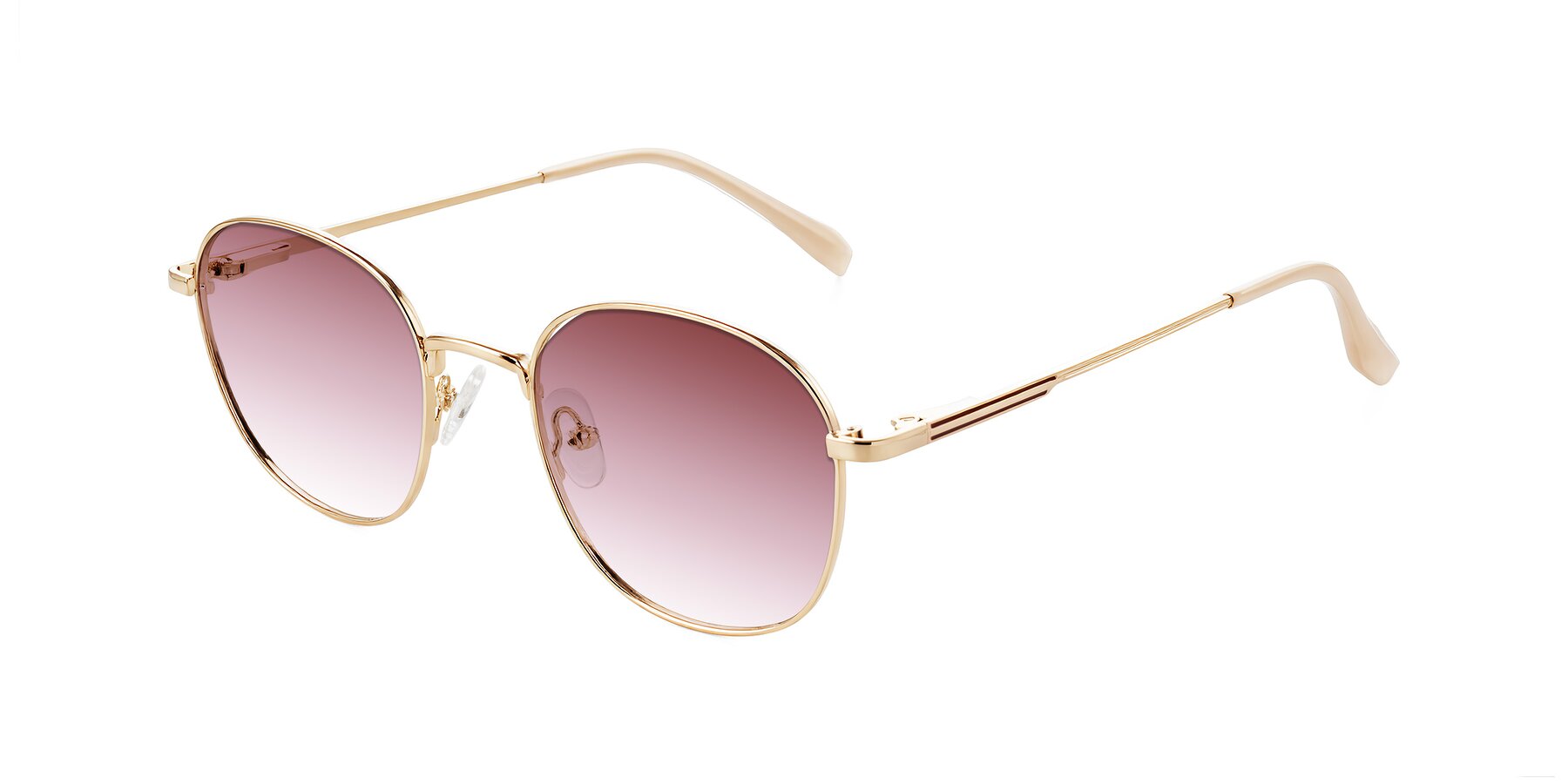 Angle of Inver in Gold with Garnet Gradient Lenses