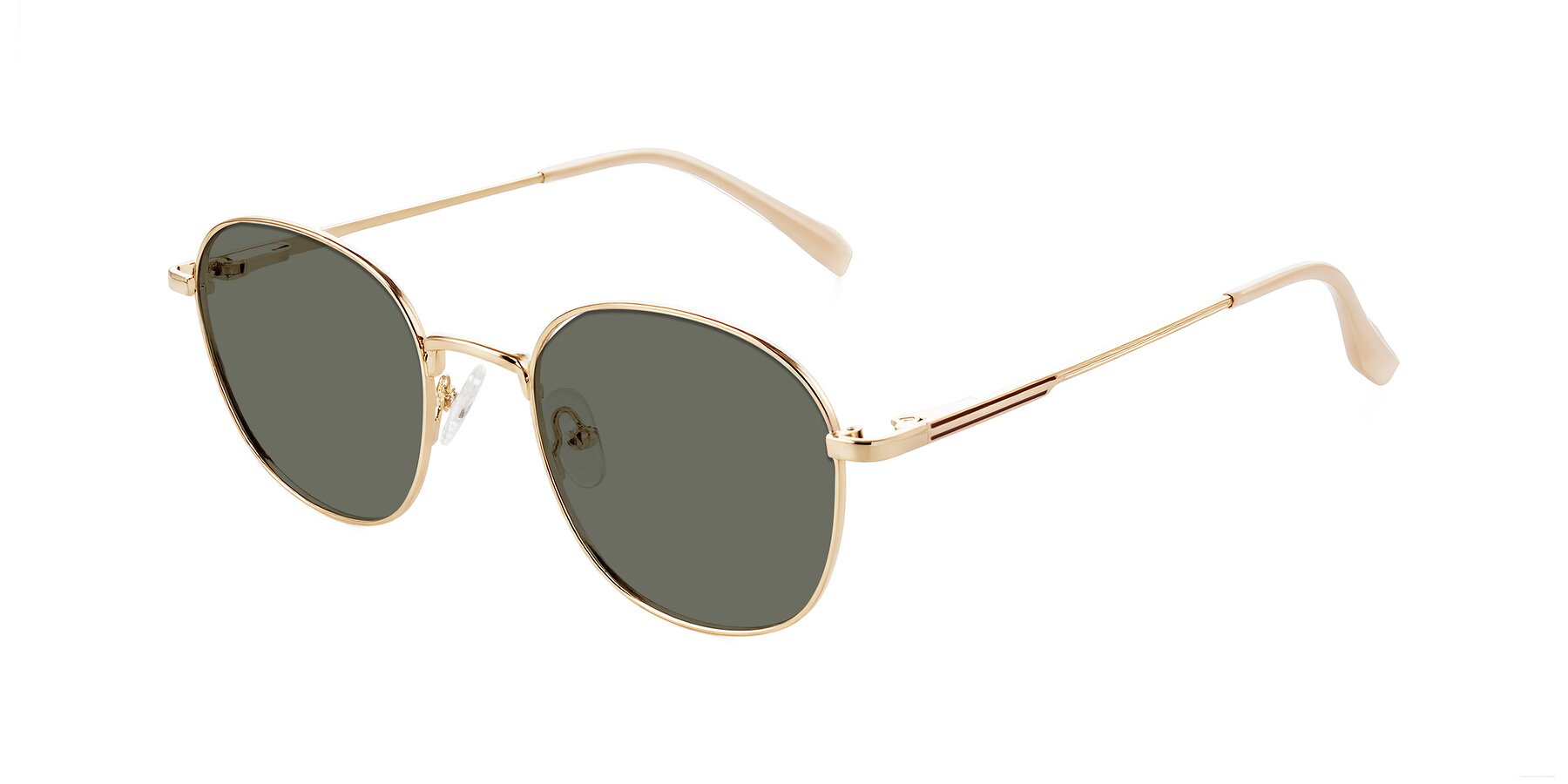 Angle of Inver in Gold with Gray Polarized Lenses
