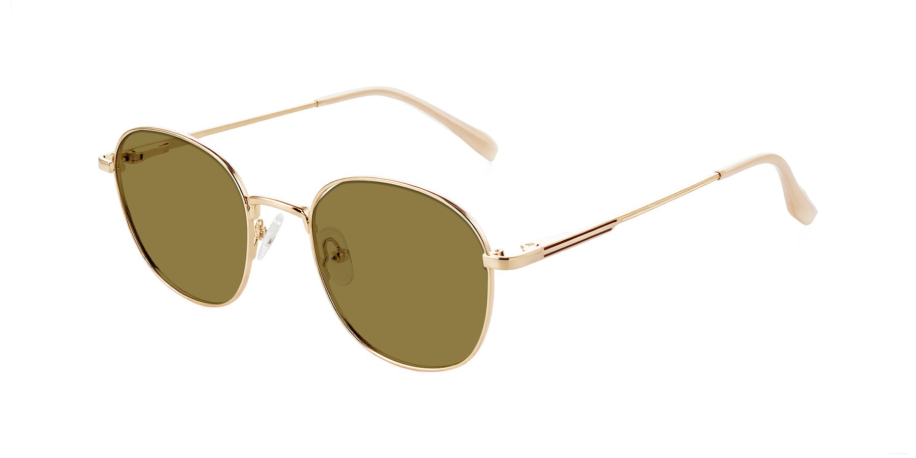 Angle of Inver in Gold with Brown Polarized Lenses