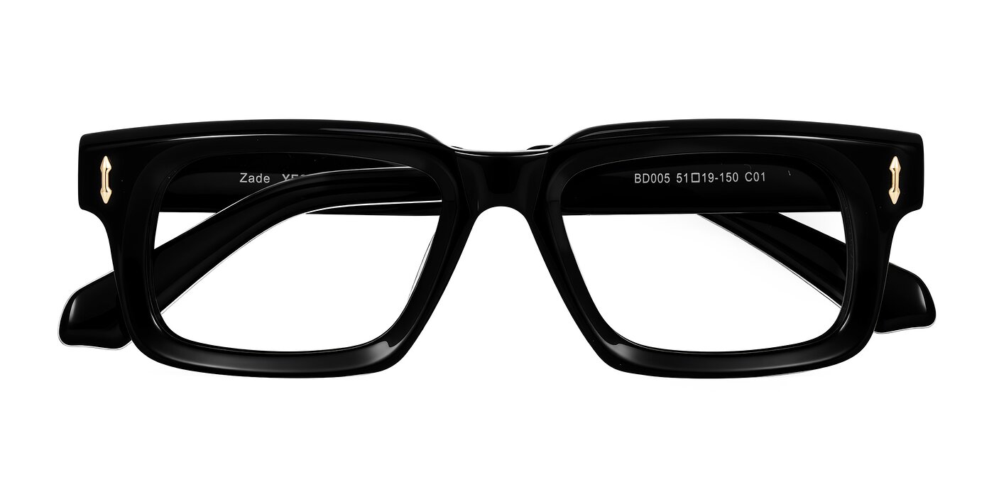 Zade - Black Eyeglasses