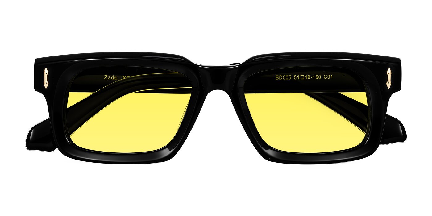 Zade - Black Tinted Sunglasses