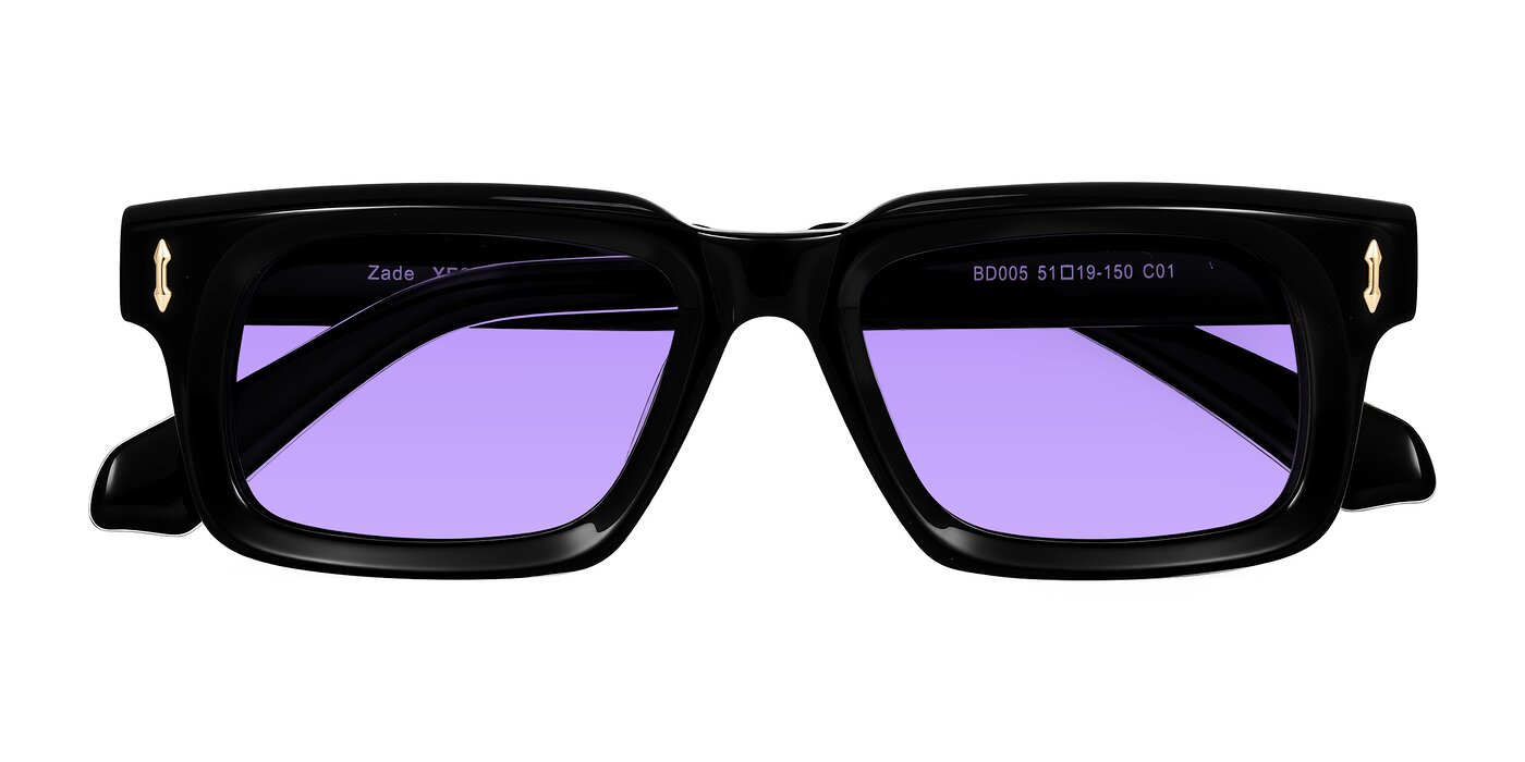 Zade - Black Tinted Sunglasses