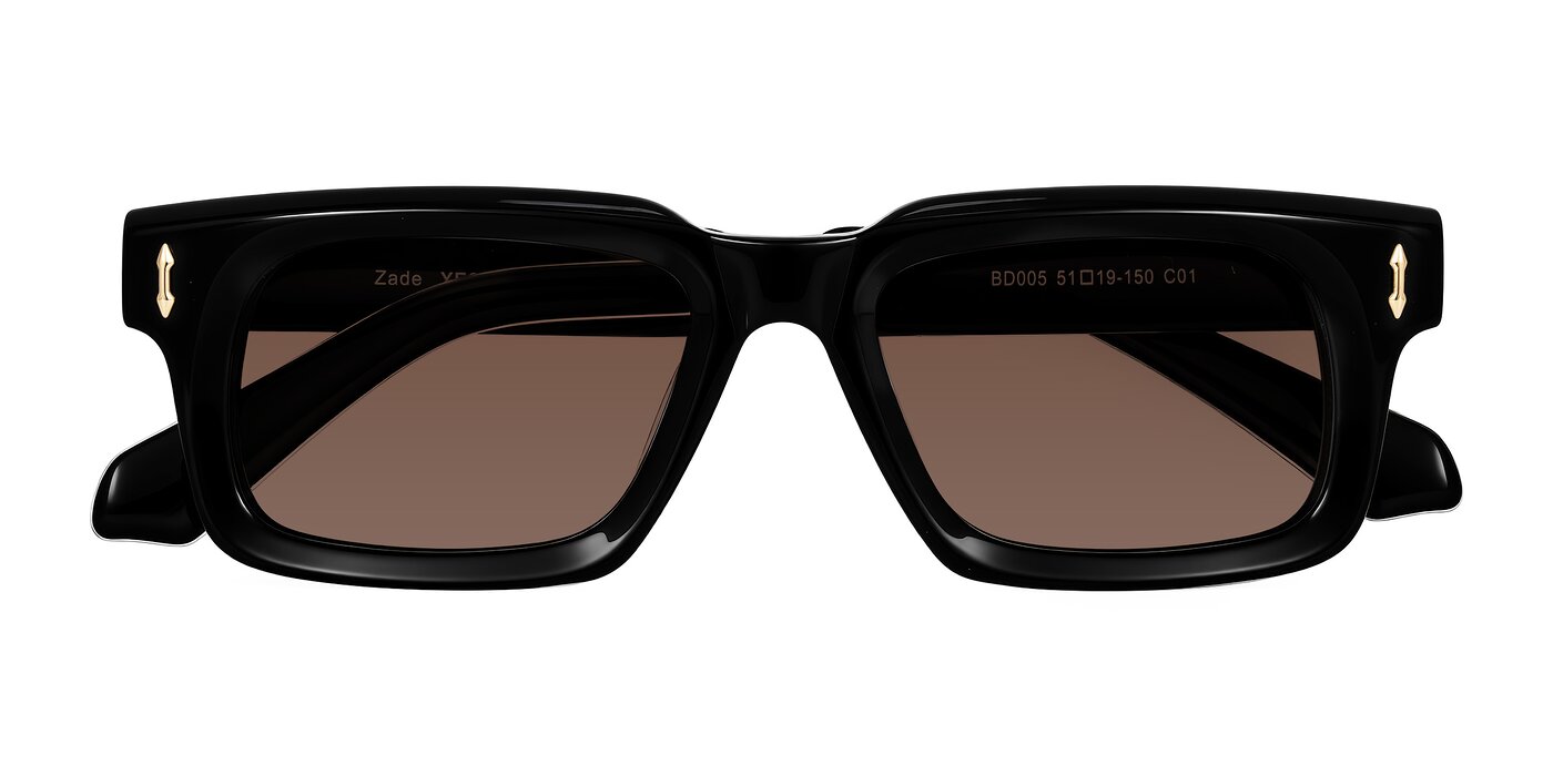 Zade - Black Tinted Sunglasses