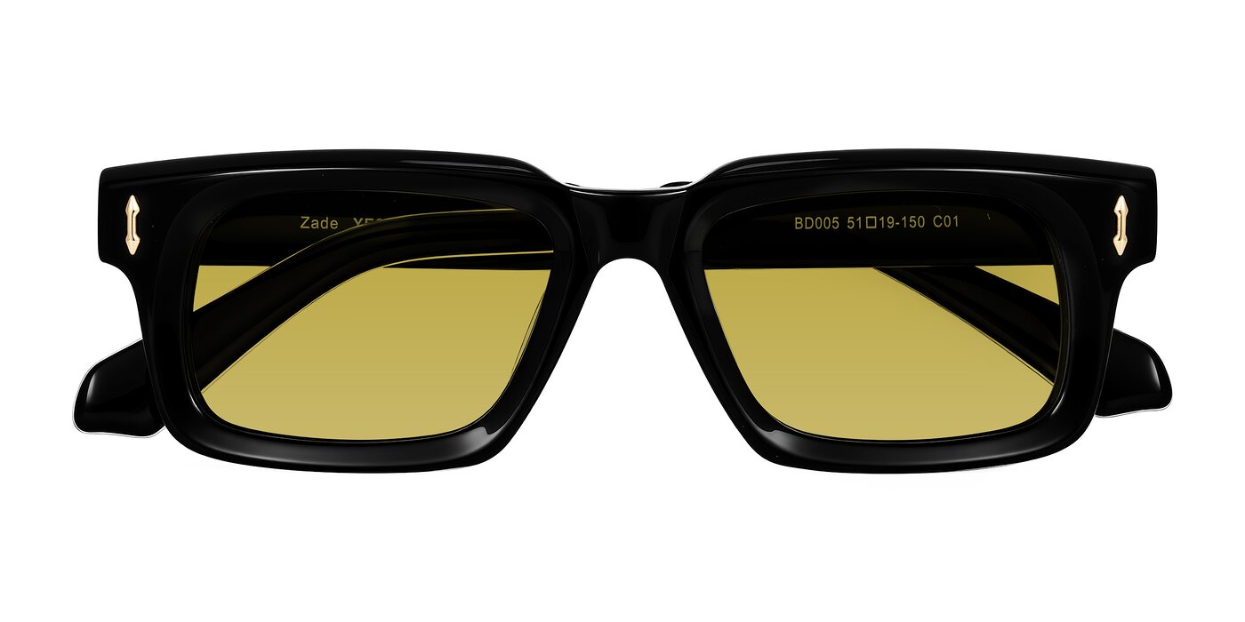 Zade - Black Tinted Sunglasses