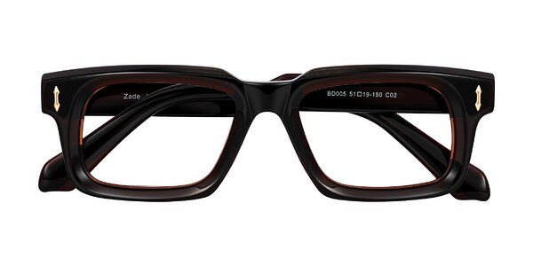 Front of Zade in Translucent Brown