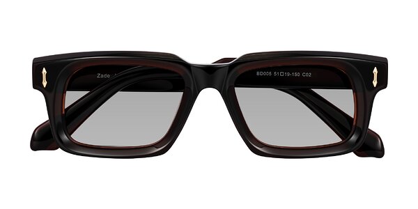 Front of Zade in Translucent Brown