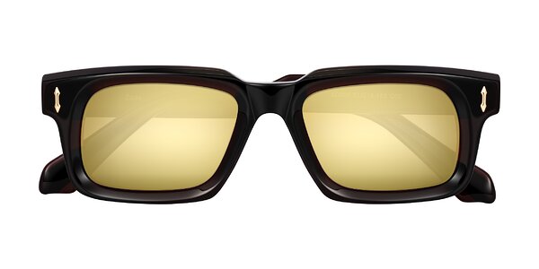 Front of Zade in Translucent Brown