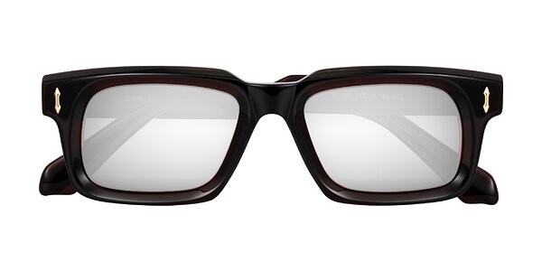 Front of Zade in Translucent Brown