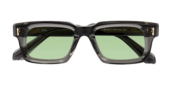 Front of Zade in Translucent Gray
