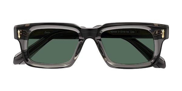Front of Zade in Translucent Gray