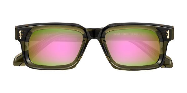 Front of Zade in Translucent Green