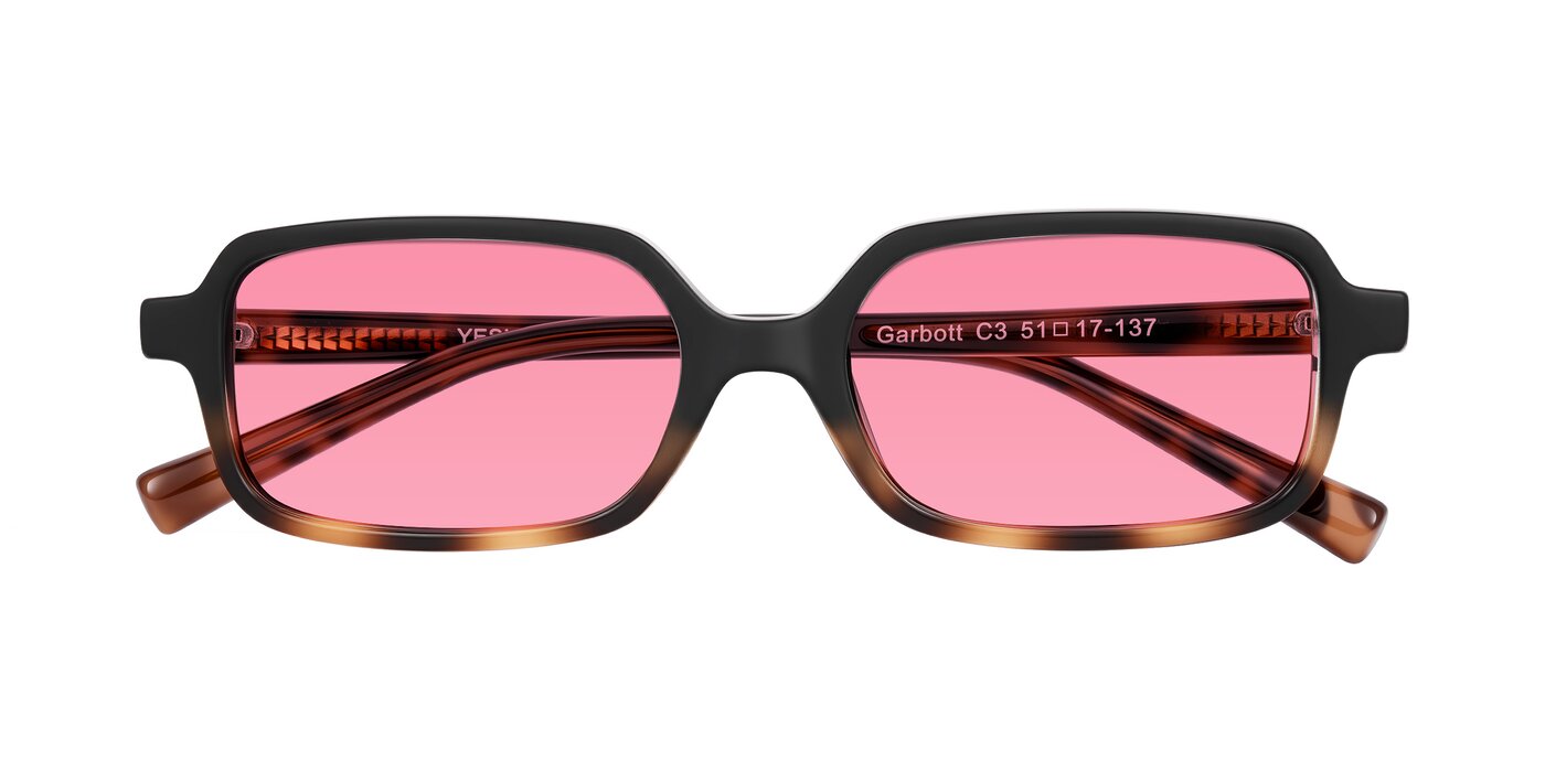 Garbott - Black/Tortoise Tinted Sunglasses